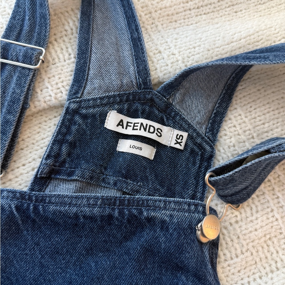AFENDS Louis Denim Overalls - Picture 4 of 5